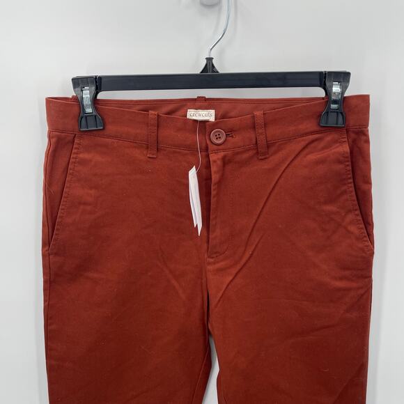 CREWCUTS J. Crew NWT Boy's Chino Fit Pants in Rust // 12 - Picture 2 of 9